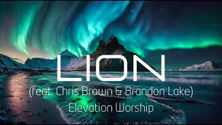 LION feat Chris Brown amp Brandon Lake  Elevation Worship [upl. by Redleh]