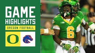 Oregon Football vs Boise State  GAME HIGHLIGHTS 2024 [upl. by Jaquiss]