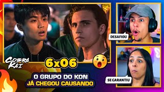 FORMANDO RIVALIDADES  Cobra Kai 6x06 🇧🇷  React em Casal 🔥 [upl. by Gilroy950]