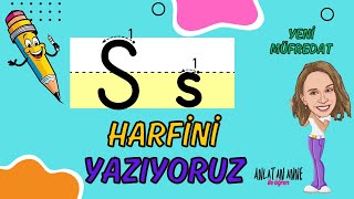 1 Sınıf “sS” Harfinin Yazımı  S Sesini Hissetme 2024 Yeni Müfredat birincisınıf [upl. by Bradleigh946]