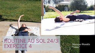 Routine au sol 243Exercice4 [upl. by Eemak]