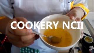 Cookery NCII  Apicius Culinary School Naga [upl. by Cenac]