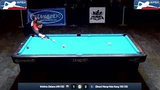 2024 WPBA Fairfield Invitational Finals between Bean Hung and Kristina Zlateva [upl. by Tal]