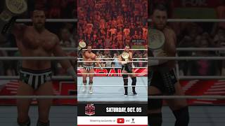 Gallus become World Tag Team Champions Raw highlights Sep 16 2024 [upl. by Relyk]