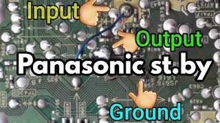 PANASONIC POWER PROBLEM STANDBY PART 2  LED TV REPAIR [upl. by Anu]