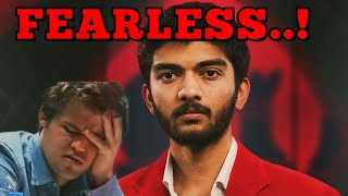 Gukesh FEARLESSLY takes DOWN the World No1 Magnus Carlsen [upl. by Iznek]