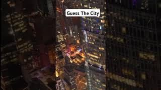 Hong Kong Skyline in 4K  Amazing Aerial Views of the City at Night skytower skyline shorts [upl. by Olivero210]