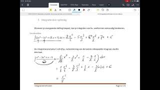 H2sem2  video1  Fundamentele integralen en integratie door splitsing [upl. by Sung617]