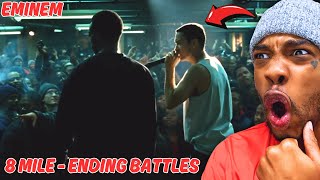 8 Mile  Ending Battles Schuyler Reacts [upl. by Rennob]