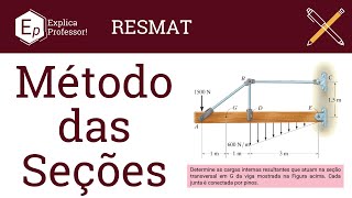 02  Método das Seções  Resolução de Exercícios [upl. by Yneffit]