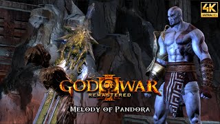 Melody of Pandora  God of War III  Soundtrack  4K 60FPS [upl. by Lehcer]