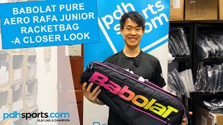 Babolat Pure Aero Rafa Junior Racketbag by pdhsportscom [upl. by Eves]