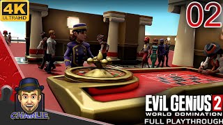 DECEPTION IS MY GAME  Evil Genius 2 Emma Gameplay  02  Evil Genius 2 Gameplay Lets Play [upl. by Grimes334]