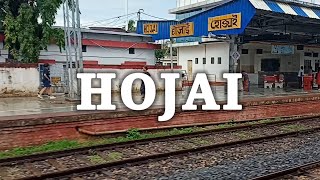 Hojai town and district all about  Hojai railway station electrification Assam [upl. by Meadows]