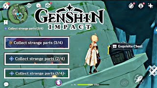 Genshin impact collect strange parts 14 Chellanvlogs [upl. by Dduj312]