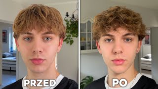 Jak Układać Proste Włosy  Messy Hair Tutorial [upl. by Ycats]