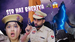 Police station aor bhediya🦊😱 Mohit Pandey shorts funny trending [upl. by Solana431]