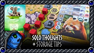 Solo Thoughts  Storage Tips  Ark Nova [upl. by Erbma]