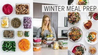 MEAL PREP for WINTER  healthy recipes  PDF guide [upl. by Anir868]