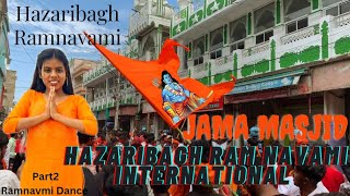 Hazaribagh Ramnavami 2023  Only Jama Masjid views Hazaribagh International Hazaribagh Ram Navami🚩 [upl. by Mcneil862]