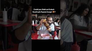 Octuple Bypass Burger Challenge in Las Vegas short foodies travel lasvegas [upl. by Riancho587]