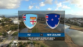 2018 OFC WOMENS NATIONS CUP  GROUP B PREVIEW  Fiji v New Zealand [upl. by Nunciata]