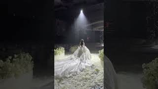 Wedding dress marryme wedding weddingdress trend viralvideo [upl. by Catrina85]