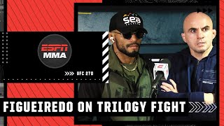 Deiveson Figueiredo discusses his weight confidence for Brandon Moreno trilogy fight  ESPN MMA [upl. by Ytteb]