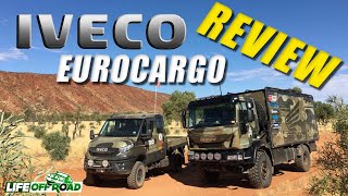 Iveco Eurocargo 4x4 Transport Truck tackles BIG RED Australias biggest Sand Dune [upl. by Imuya]