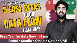 Data flow complete Guide in 5 Easy steps  Data Flow Report Transfer in Gulf Countries [upl. by Rammus144]