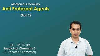 Medicinal Chemistry of Antiprotozoal Drugs Part 2 [upl. by Ybor]