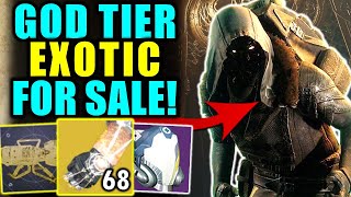 Destiny 2 GOD TIER WARLOCK EXOTIC FOR SALE  Xur Review July 12  15 [upl. by Jamil]