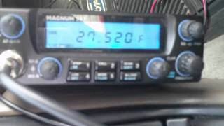 27520 MHz  11 meter opening 8 Mar 2011 [upl. by Trevlac]