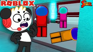 AMONG US BUT IT’S ROBLOX Who is the ROBLOX IMPOSTER Let’s Play with Combo Panda [upl. by Nahoj]