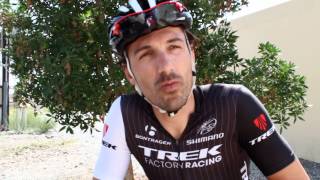 Fabian Cancellara on the 2014 Spring Classics and the Hour Record [upl. by Ahsielat]