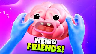 Finding The BRAIN ALIEN And Destroying It  Outta Hand VR [upl. by Enyr]