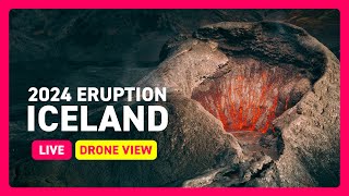 30 AUGUST  ICELAND ERUPTION LIVE [upl. by Monteria990]