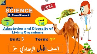 Science  prep 1 Unit 3 lesson 2  Adaptation and diversity of living organisms Part 16 1st term [upl. by Egag]