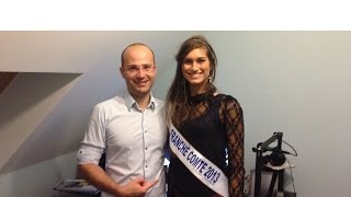 JP interview Camille Duban Miss Franche Comté 2013 pour Miss France 2014 [upl. by Gregorius]