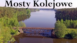 Mosty kolejowe 1  Koronowo Buszkowo Klonowo Leosia [upl. by Groos]