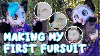 Making my first fursuit how to make a fursuit [upl. by Jaret752]