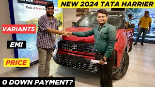 New 2024 Tata Harrier Facelift ❤️  EMI Down Payment All Variants Price Financing [upl. by Name649]