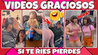 VIDEOS GRACIOSOS PARA LLORAR DE RISA [upl. by Westbrook677]