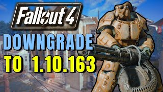 How to Downgrade the Fallout 4 Next Gen Update [upl. by Roselani]