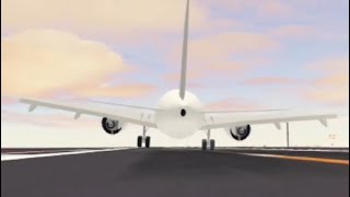 A220 Landing On USS Carrier  ROBLOX PTFS  shorts airlinervscarrier [upl. by Ahsram]