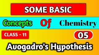 Avogadros Hypothesis related questions kaise bnaye  chemistry class 11  ranjansir [upl. by Akeryt]