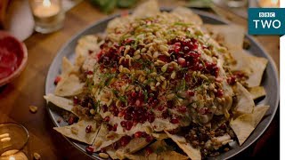 Beef and Aubergine Fatteh  Nigella At My Table  Episode 2  BBC Two [upl. by Foy997]