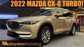 2022 Mazda CX8 Launched – 25 Turbo Full ADAS From RM178k  First Look [upl. by Raney]