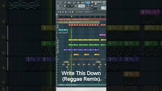 Write This Down Reggae Remix 🎶🔥 lagutiktokviral djtiktok tiktoksong flstudio laguacara2023 [upl. by Lisbeth]