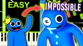 RAINBOW FRIENDS ENDING THEME from TOO EASY to IMPOSSIBLE [upl. by Buchbinder]